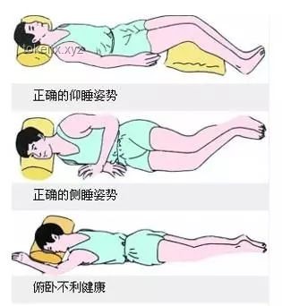 专家眼中最废腰的睡觉姿势与推荐姿势对比